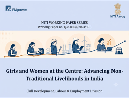 Girls and Women at the Centre: Advancing Non-Traditional Livelihoods in India